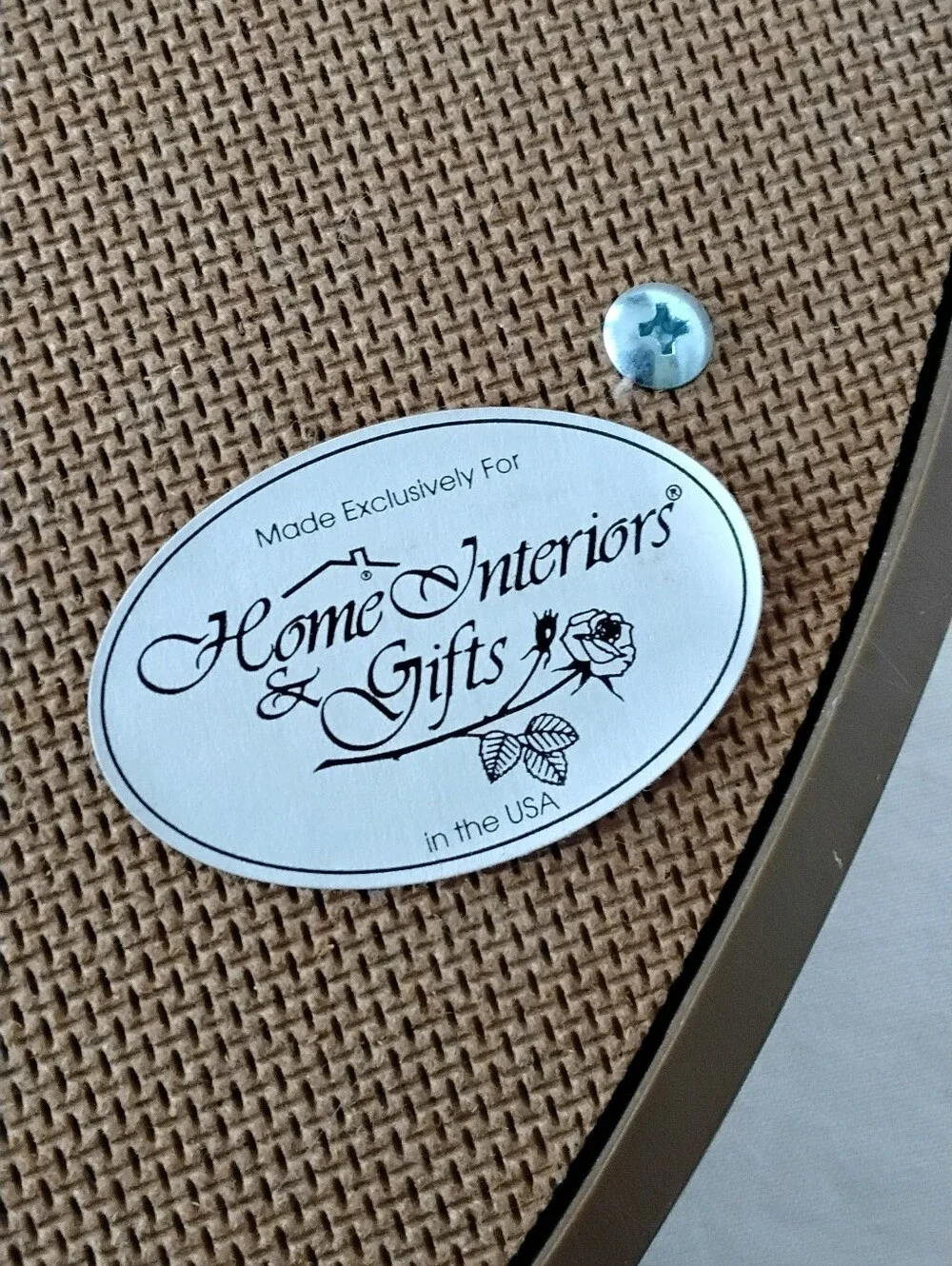 Home Interiors elegant oval