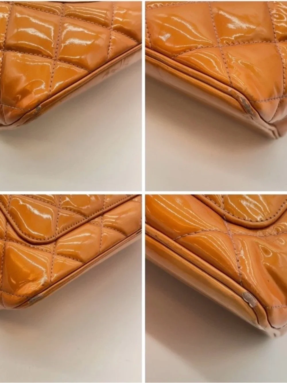 CHANEL quilted leather