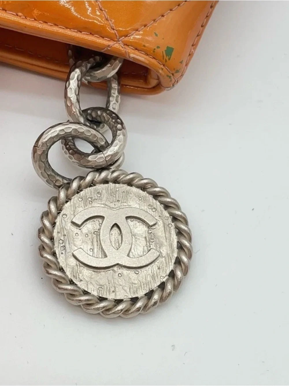 CHANEL quilted leather