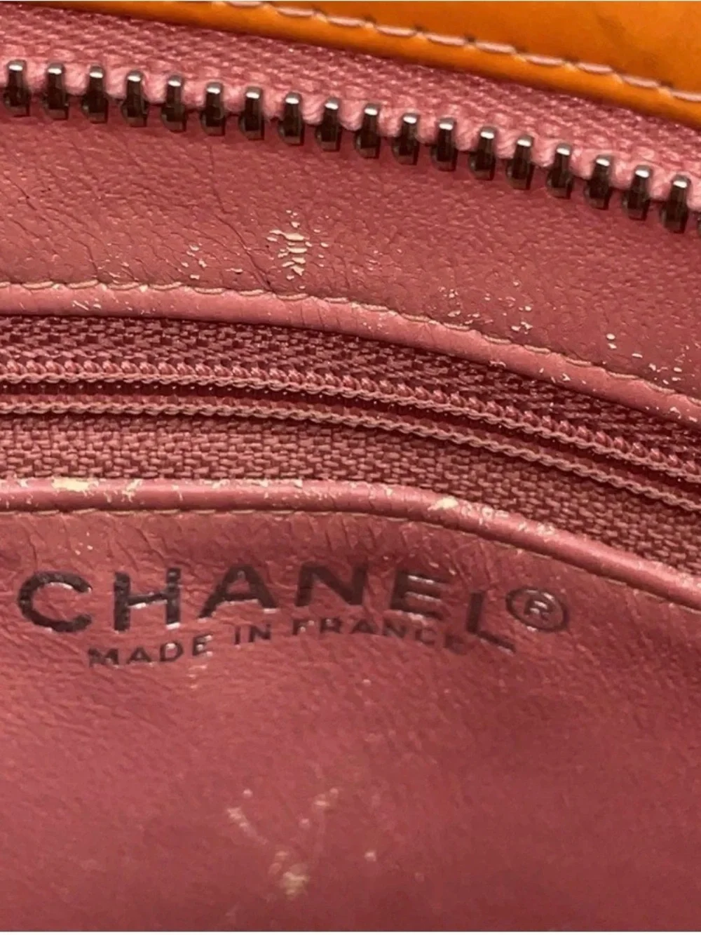 CHANEL quilted leather