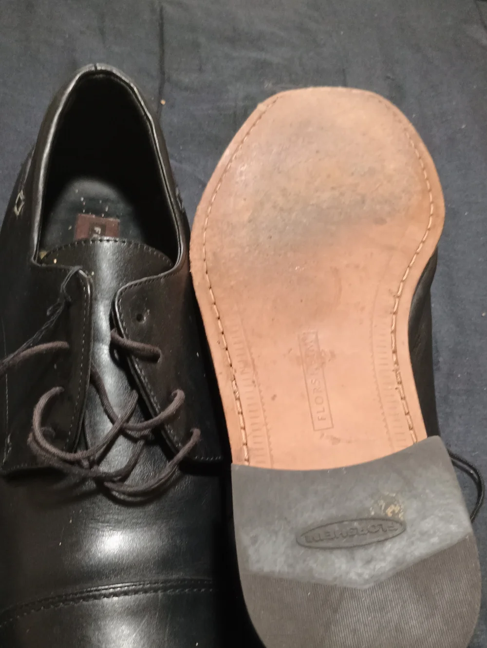 Florsheim polished leather