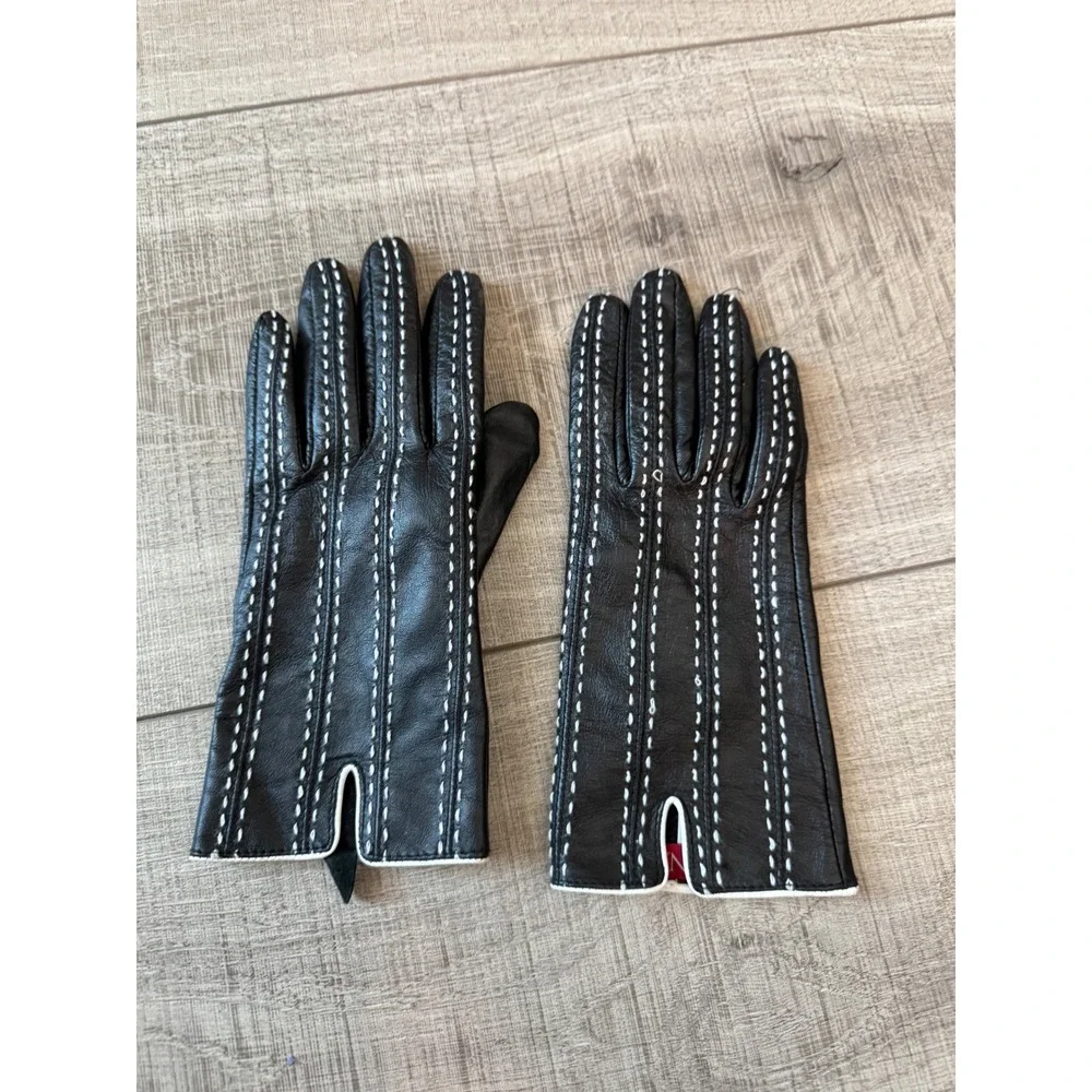 Merona black gloves