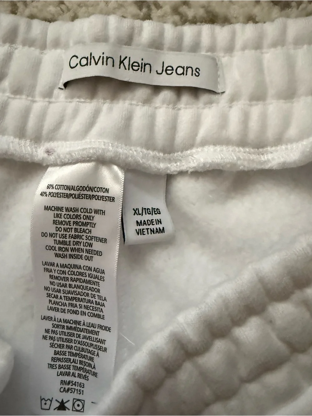 Calvin Klein Jeans soft white