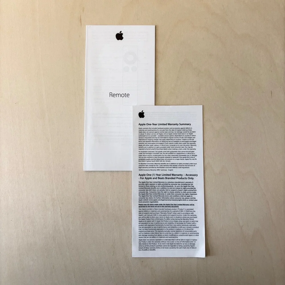 Apple remote a1294