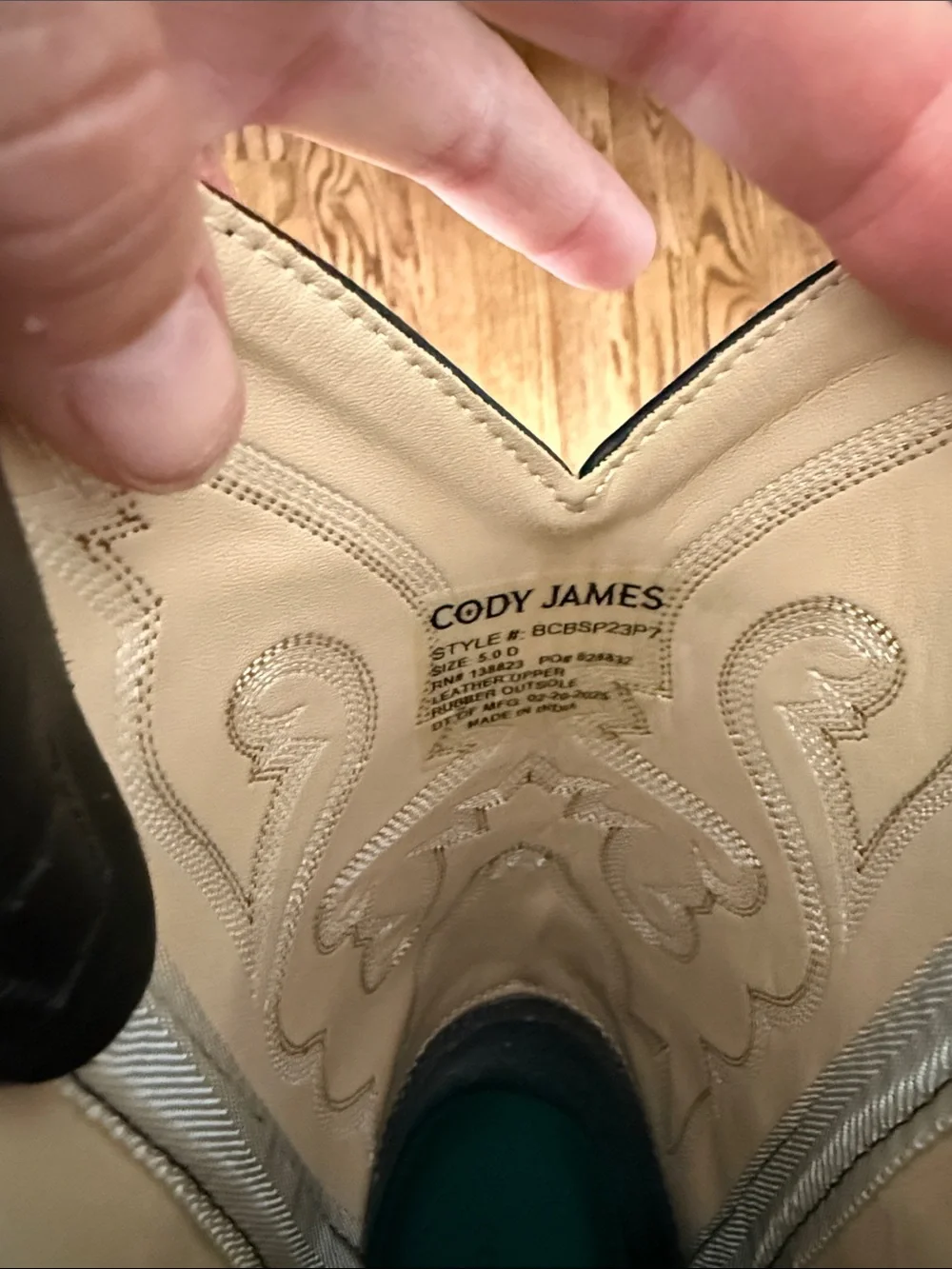 Cody James classic black