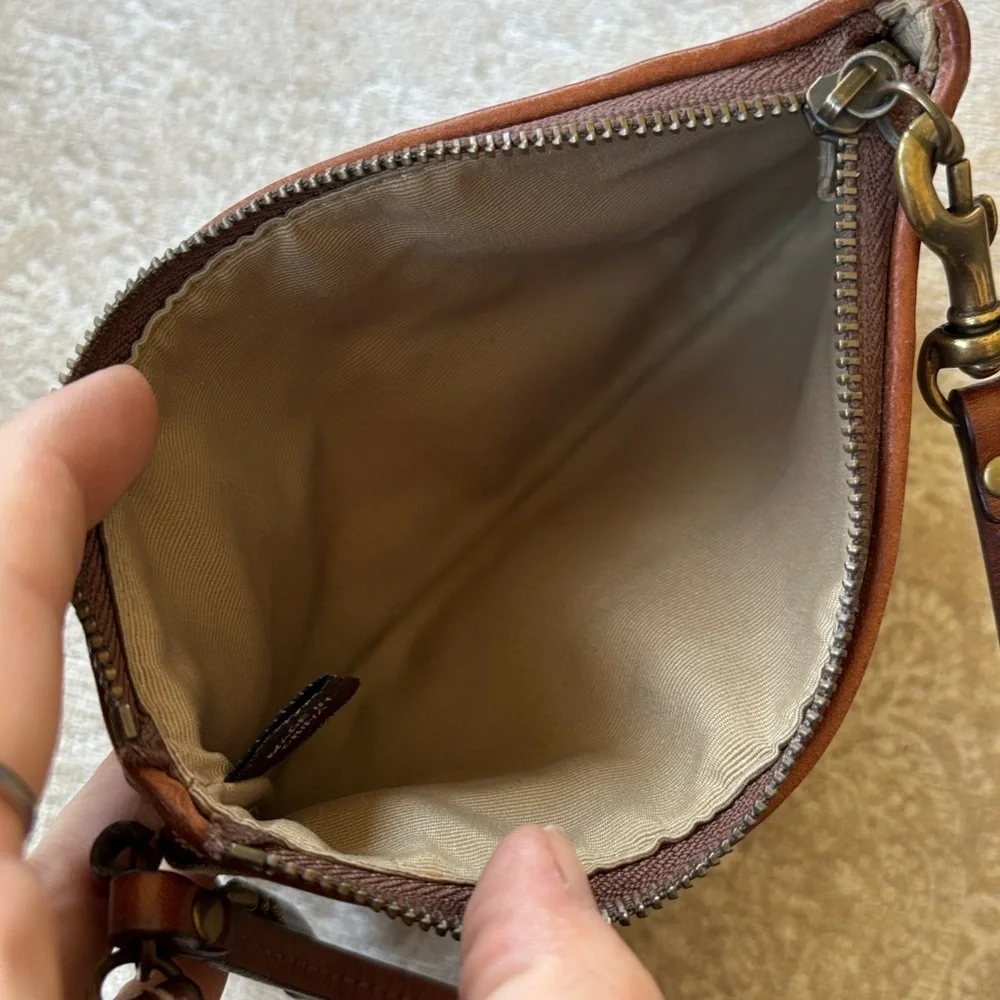 Coach patchwork zippered