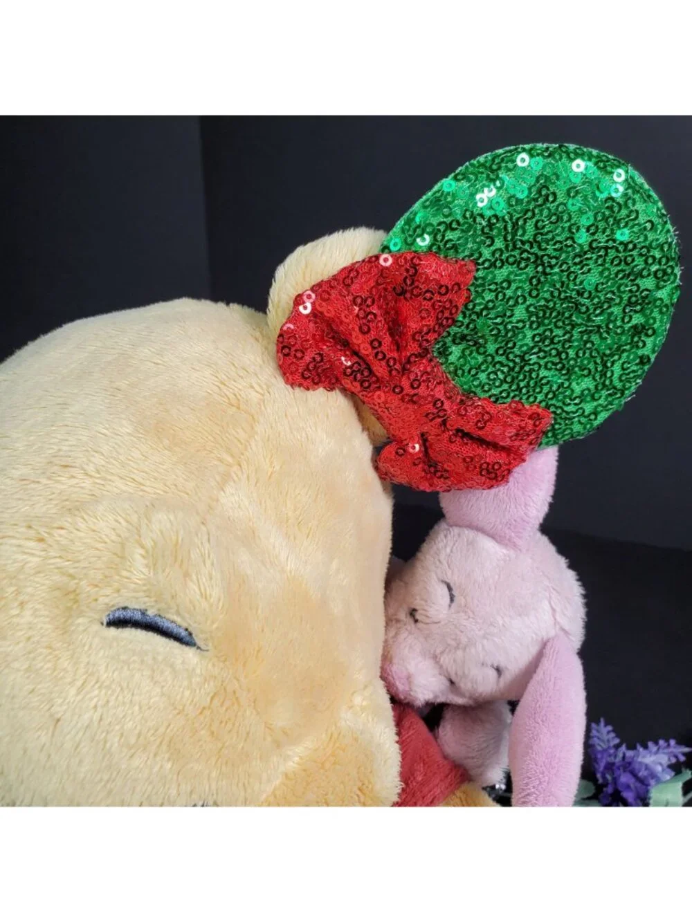None pairs glitter