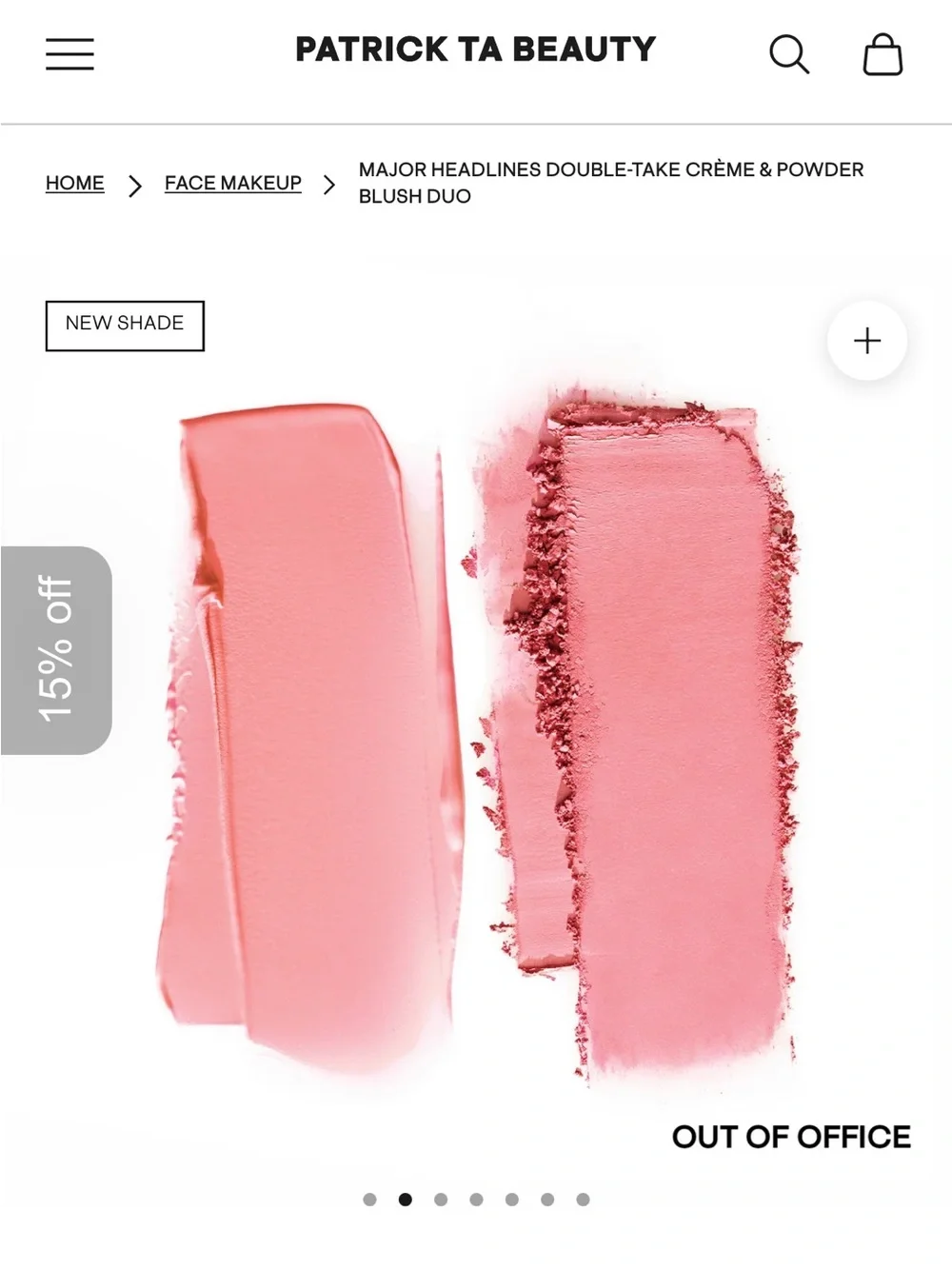 Patrick Ta cream powder