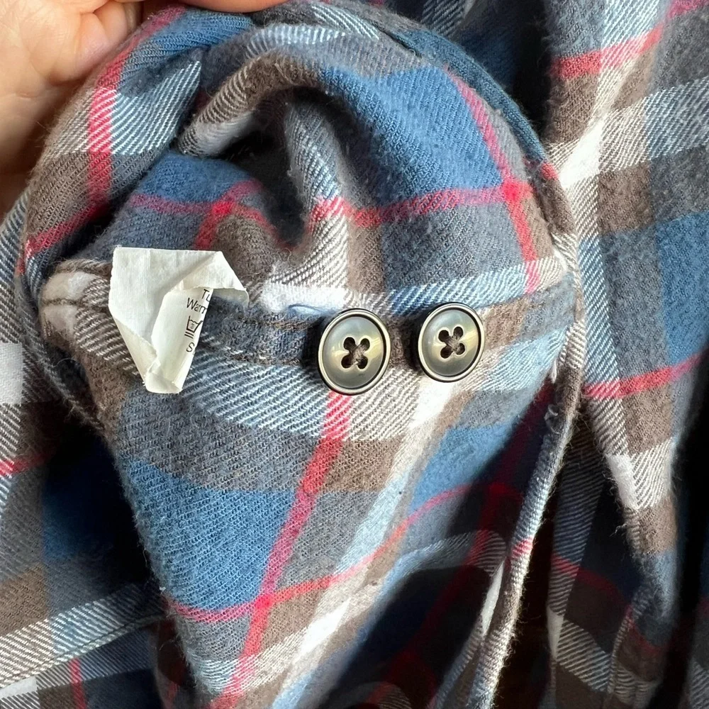 J.Crew Flannel Shirt – Classic Plaid Circa 2010 Unisex Small