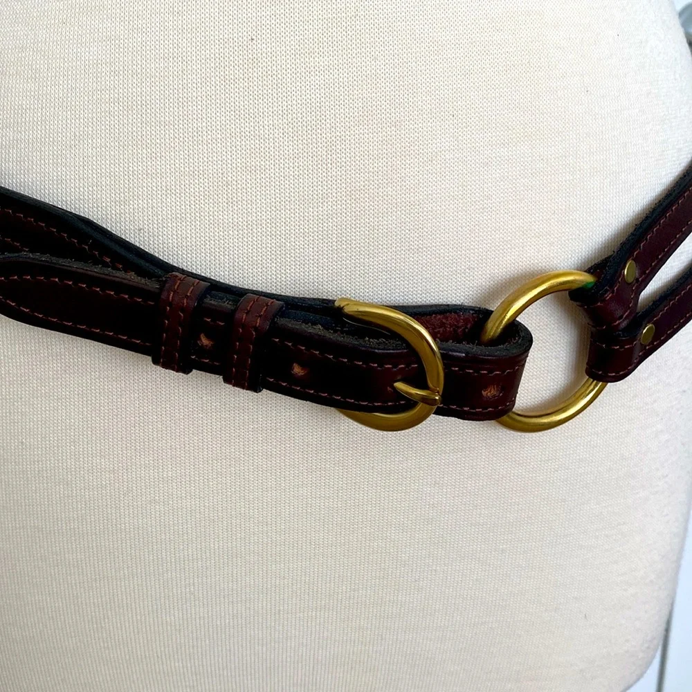 Clever with Leather length asymmetrical