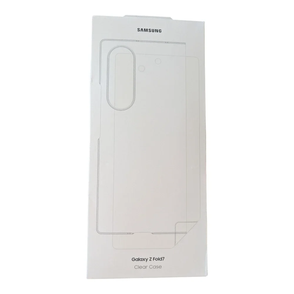 K1. Samsung Official Clear Case and Film‎ for Galaxy Z Fold7 - One Seal Broken
