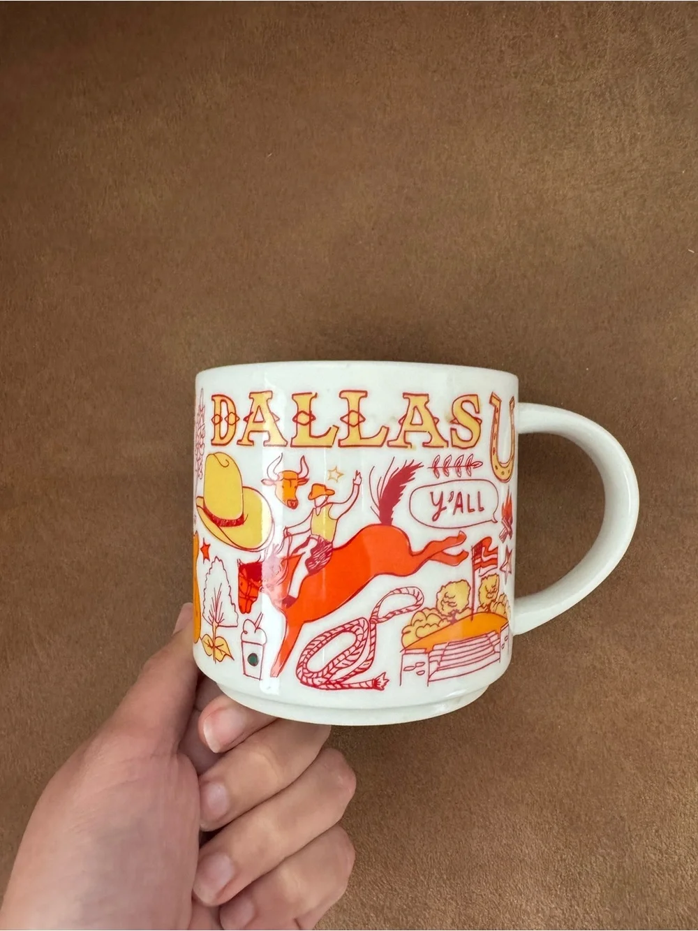 Starbucks Been There Series - Texas/Dallas White Ceramic Mug