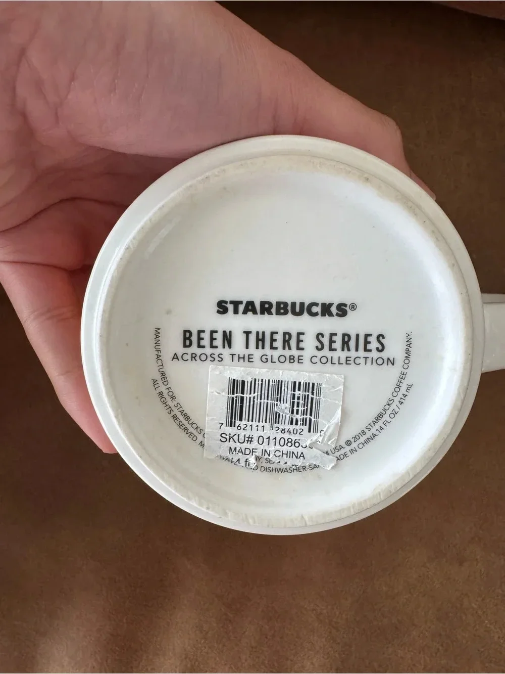 Starbucks Been There Series - Texas/Dallas White Ceramic Mug