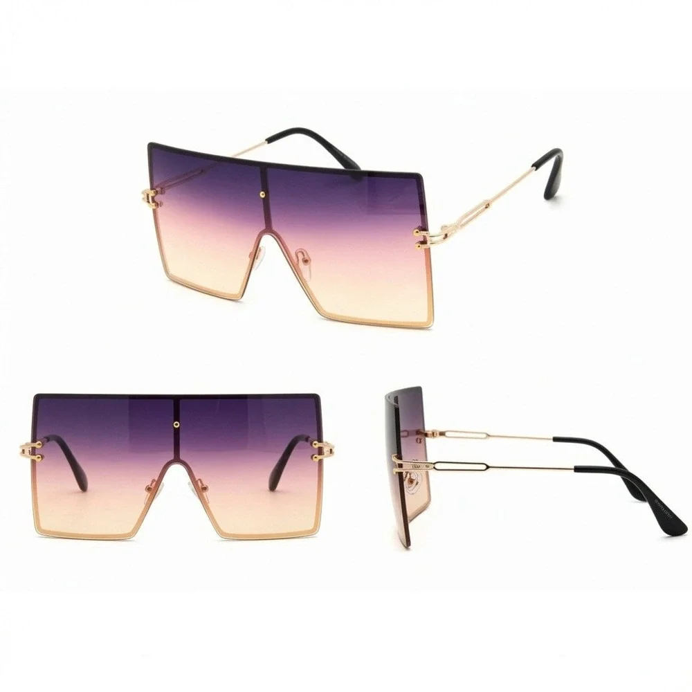Unbranded oversized rimless
