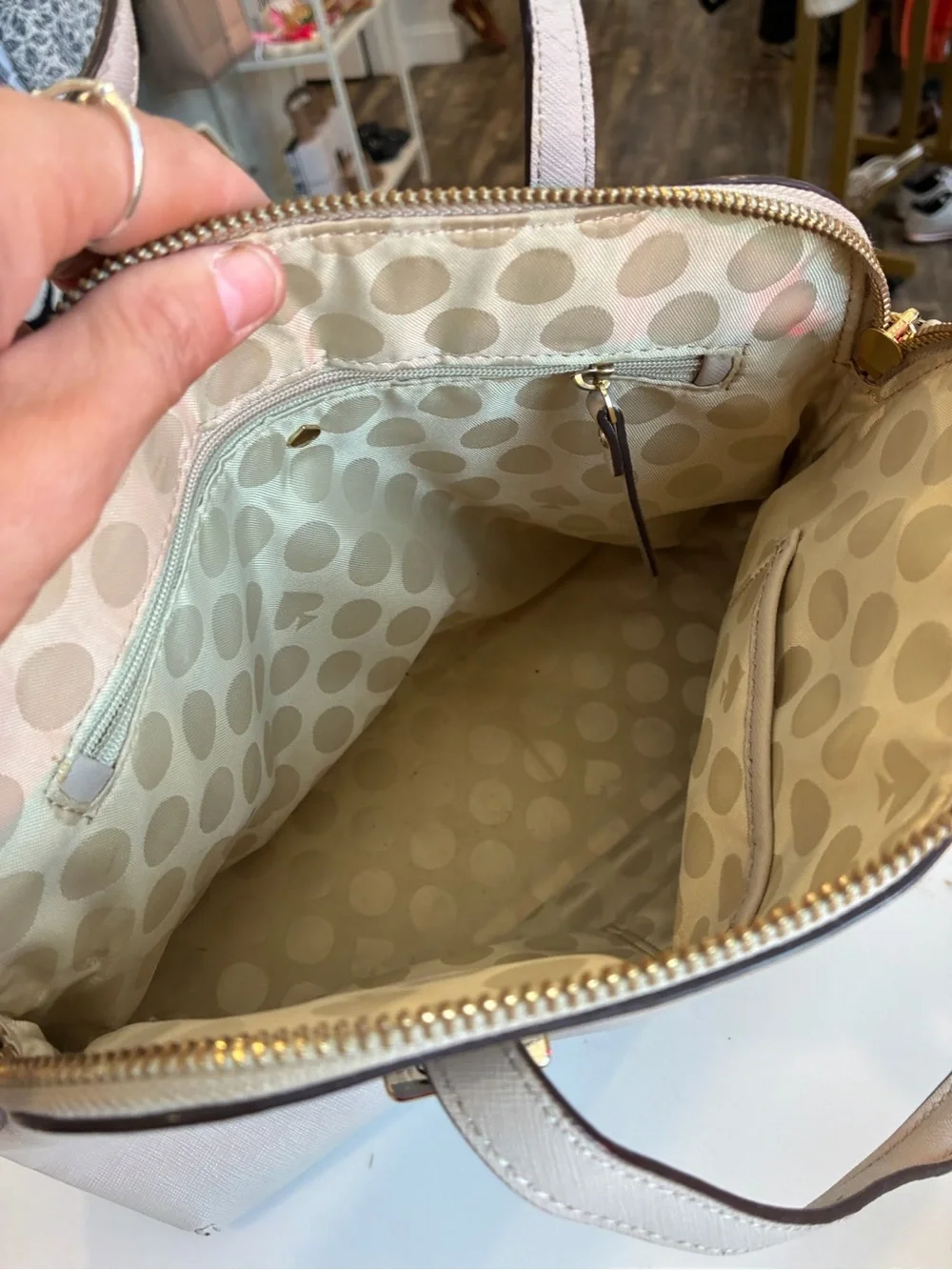 kate spade structured dome