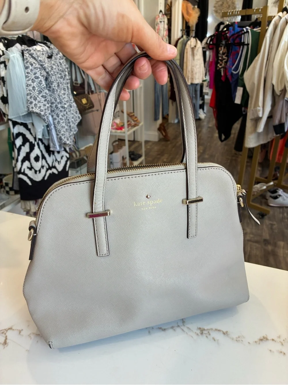 kate spade structured dome