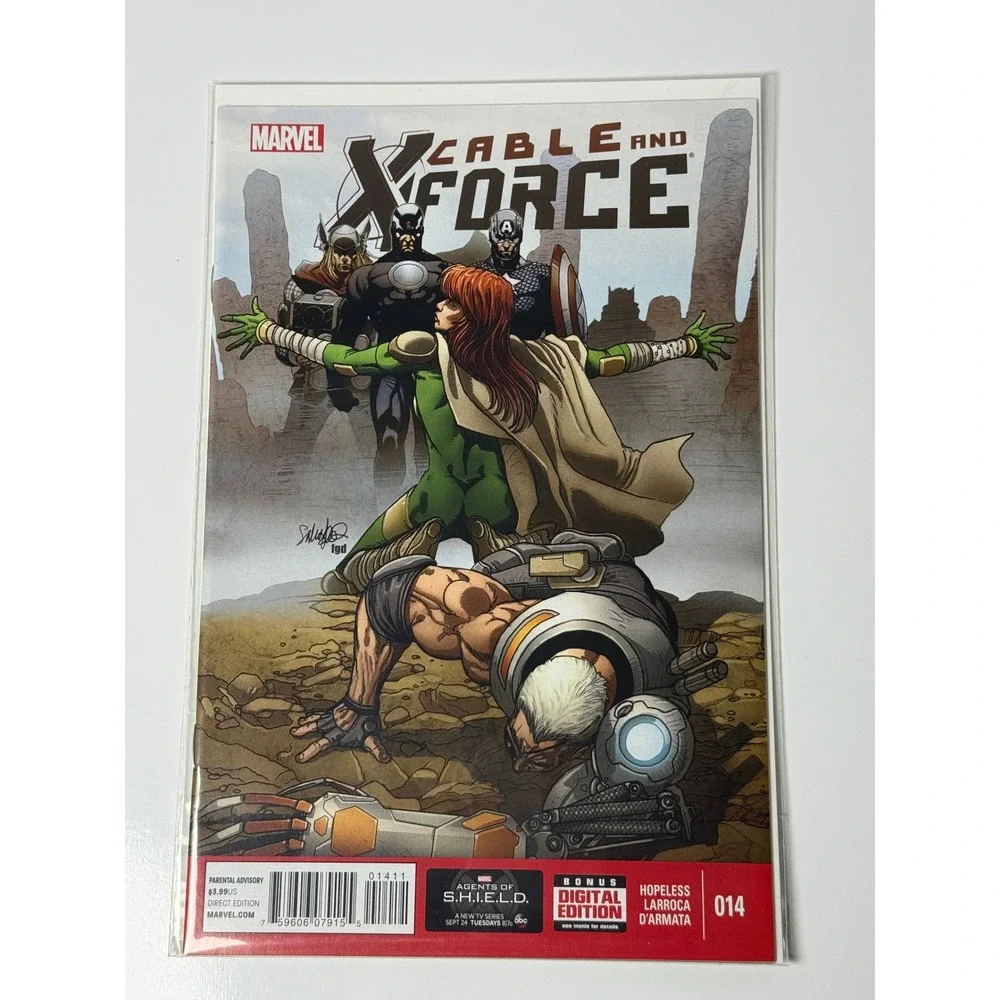 Marvel Cable and X-Force 14 Comic Book 2013 Salvador Larroca Cover Hope Summers