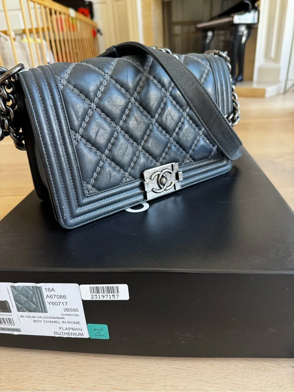 CHANEL incredibly cared through