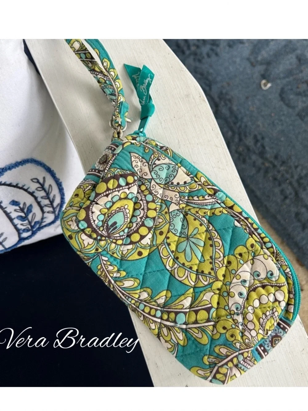 Turquoise Wristlet