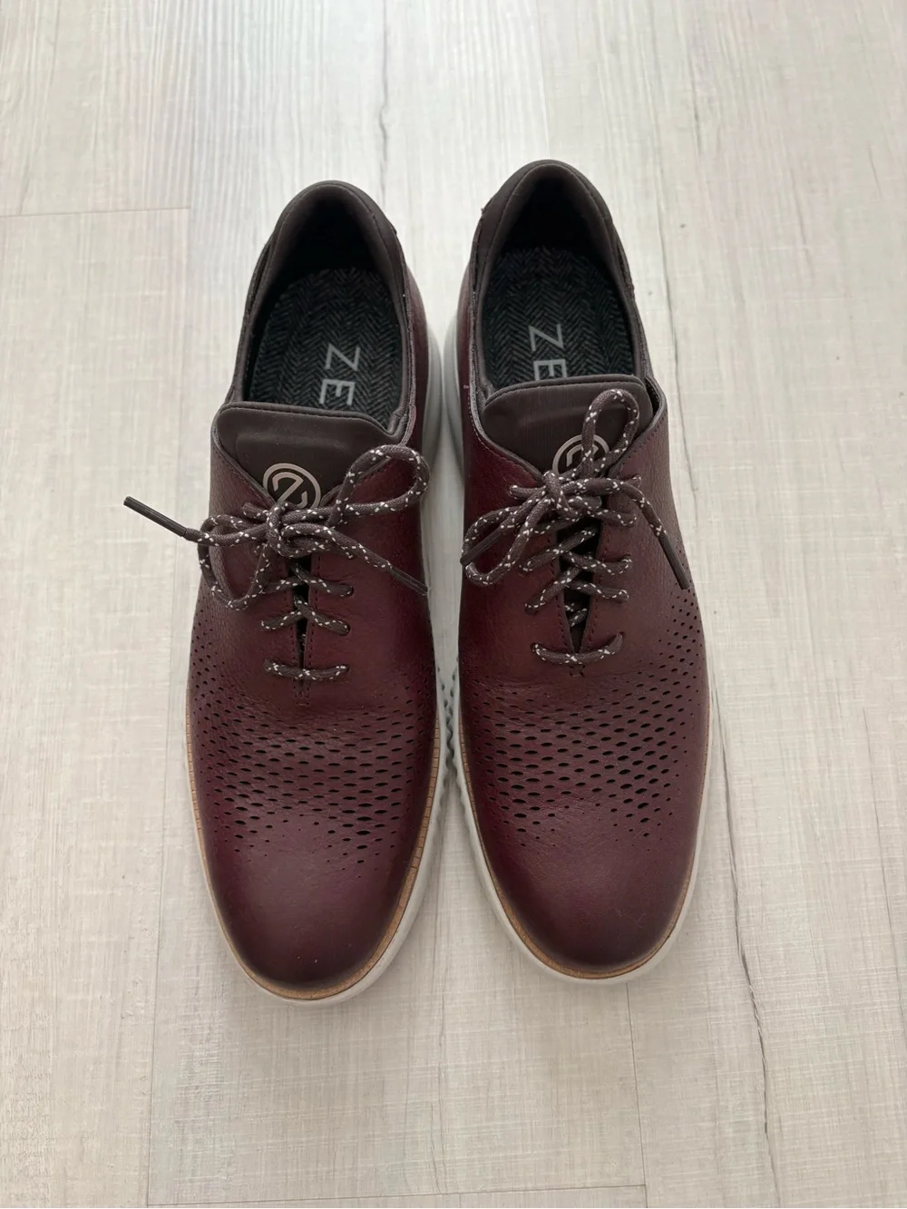 Cole Haan Men's Burgundy Dress Shoes Size 9.5