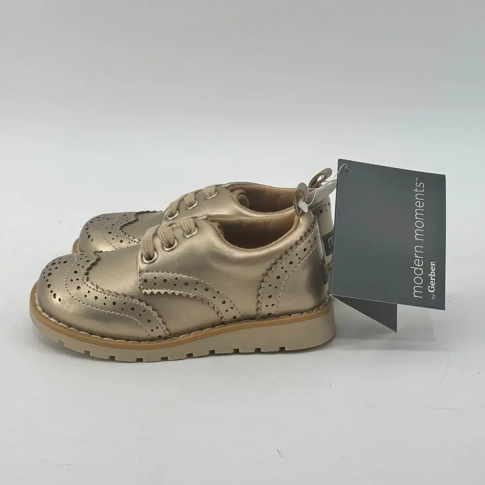 Modern Moments Gerber Girls Boys Unisex Baby Shoes Oxford Size 6