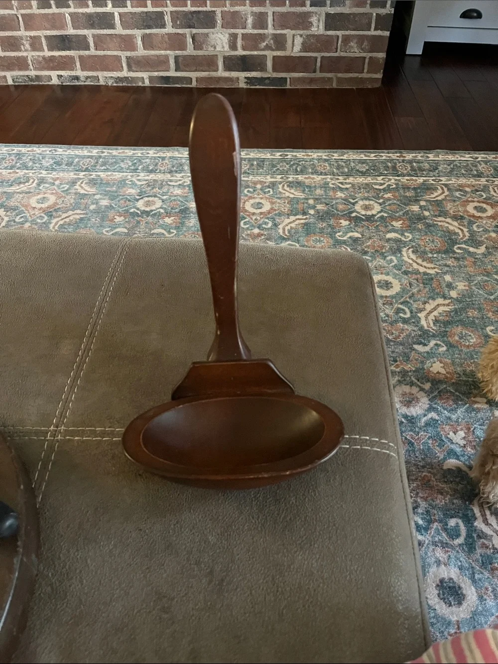 Vintage Wood Ladle Spoon Wall Decor