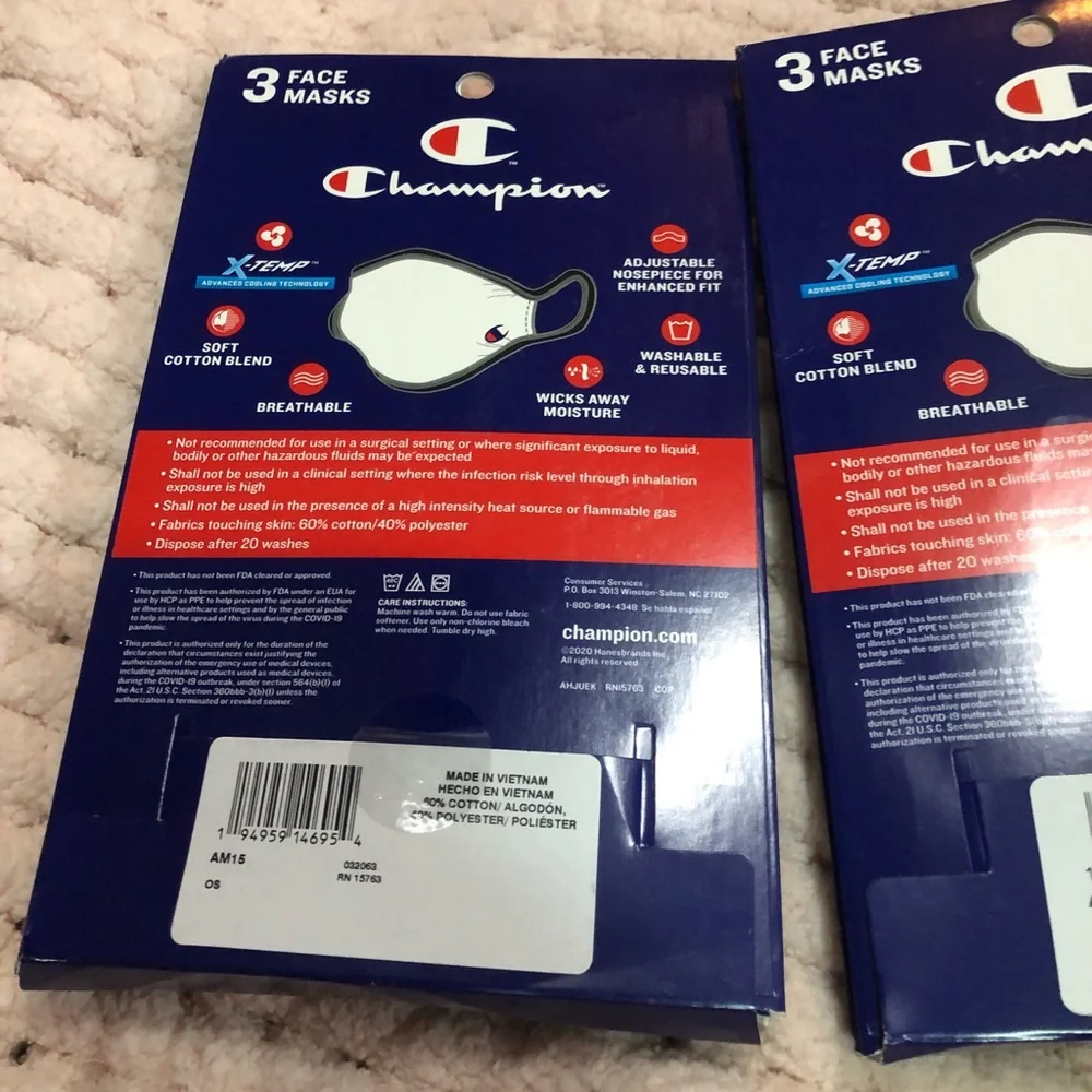 Champion pack three