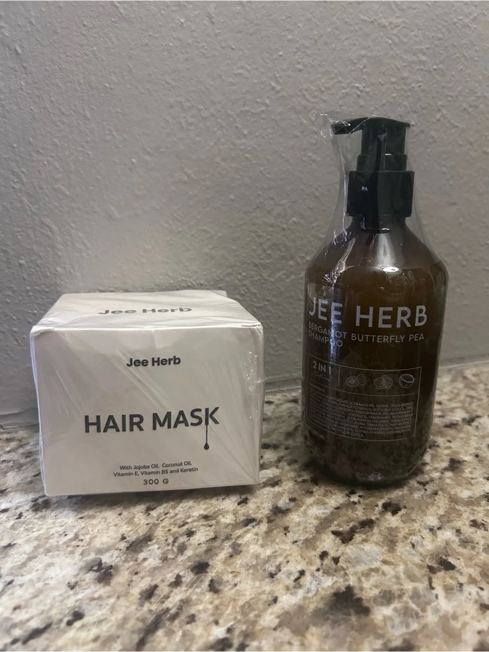 Jee Herb Set - Hair Mask & Shampoo Bundle