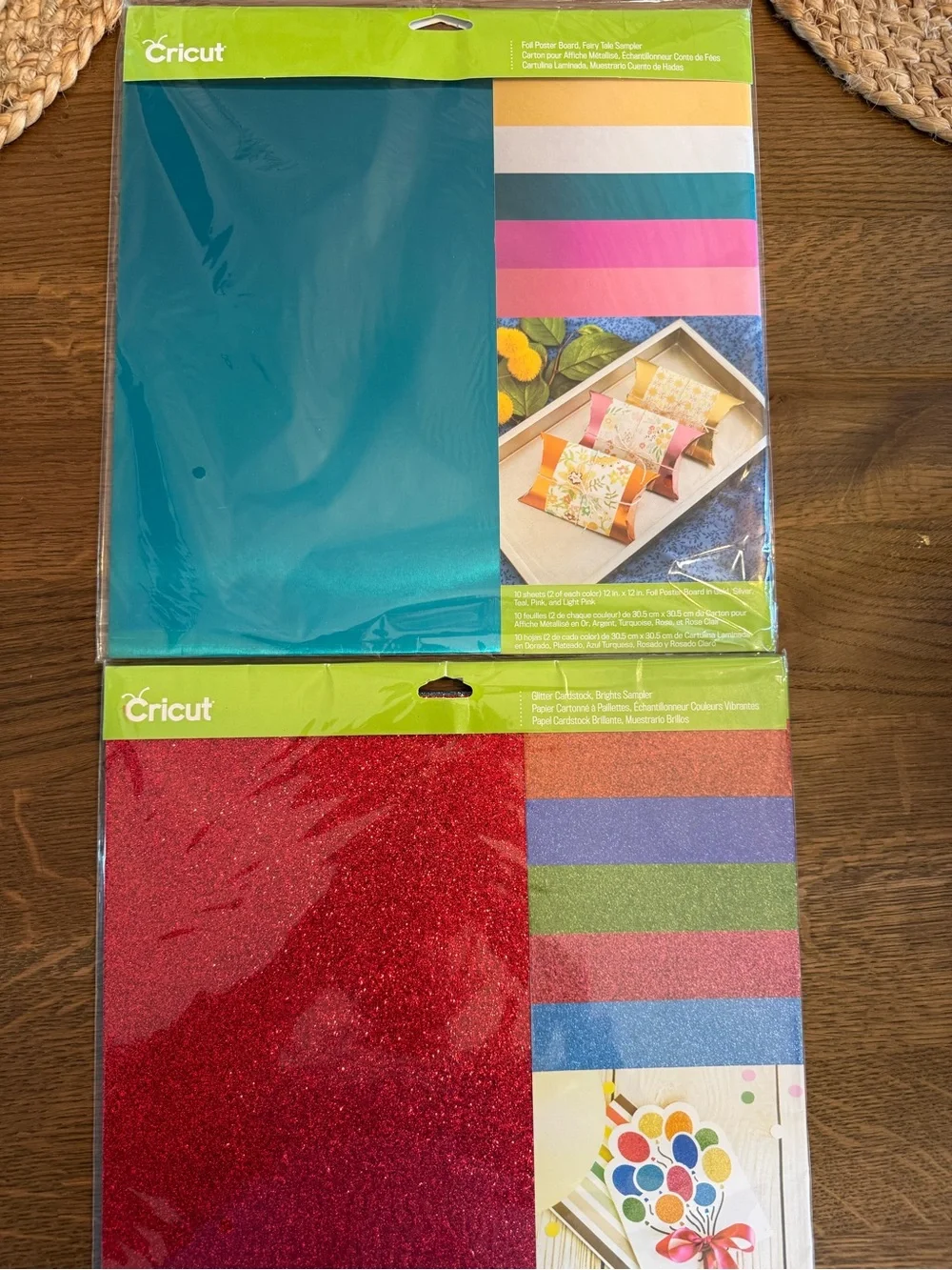 NWT Cricut foil + cardstock bundle