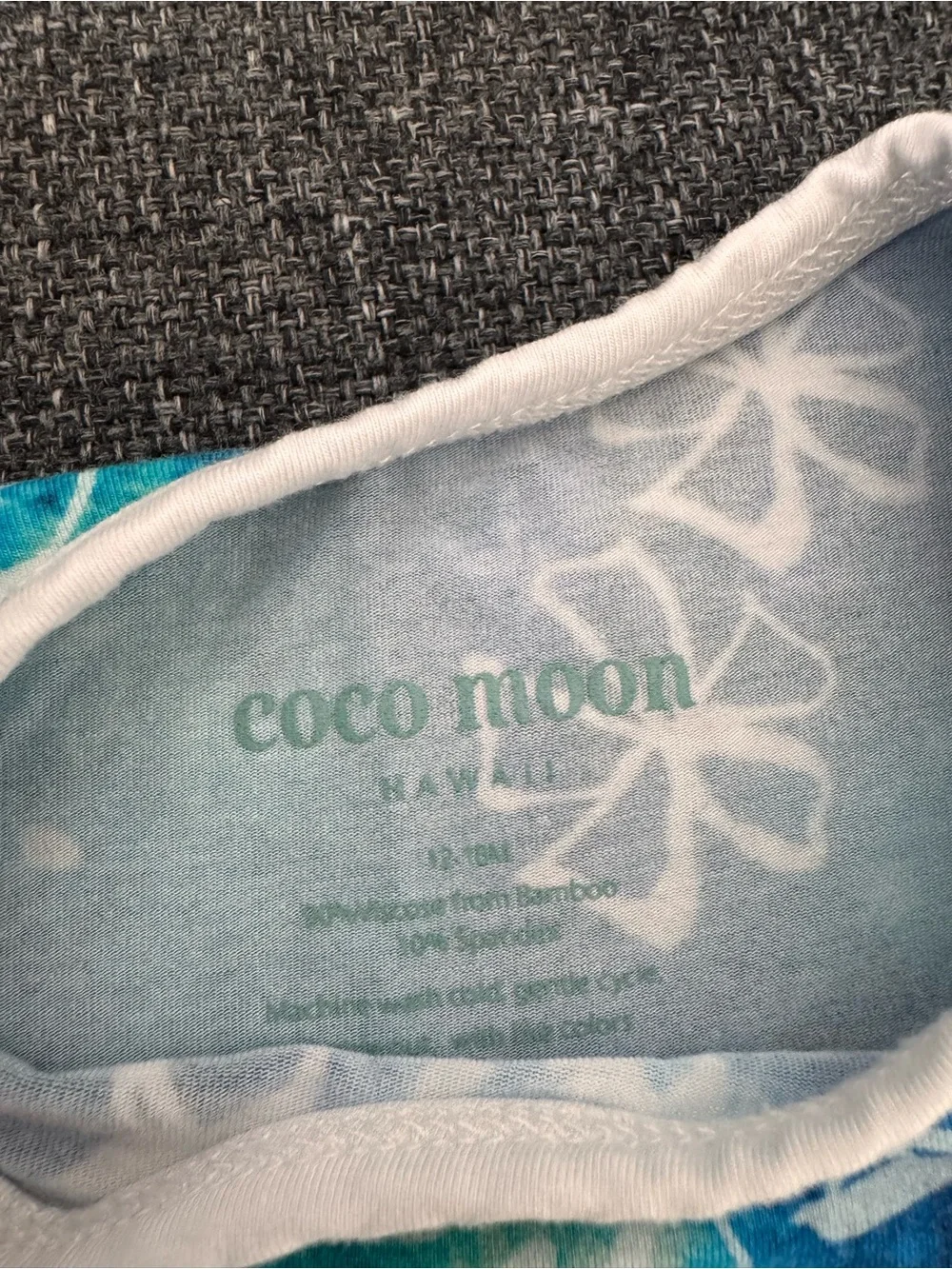 Coco Moon Bamboo Hawaiian Baby Romper