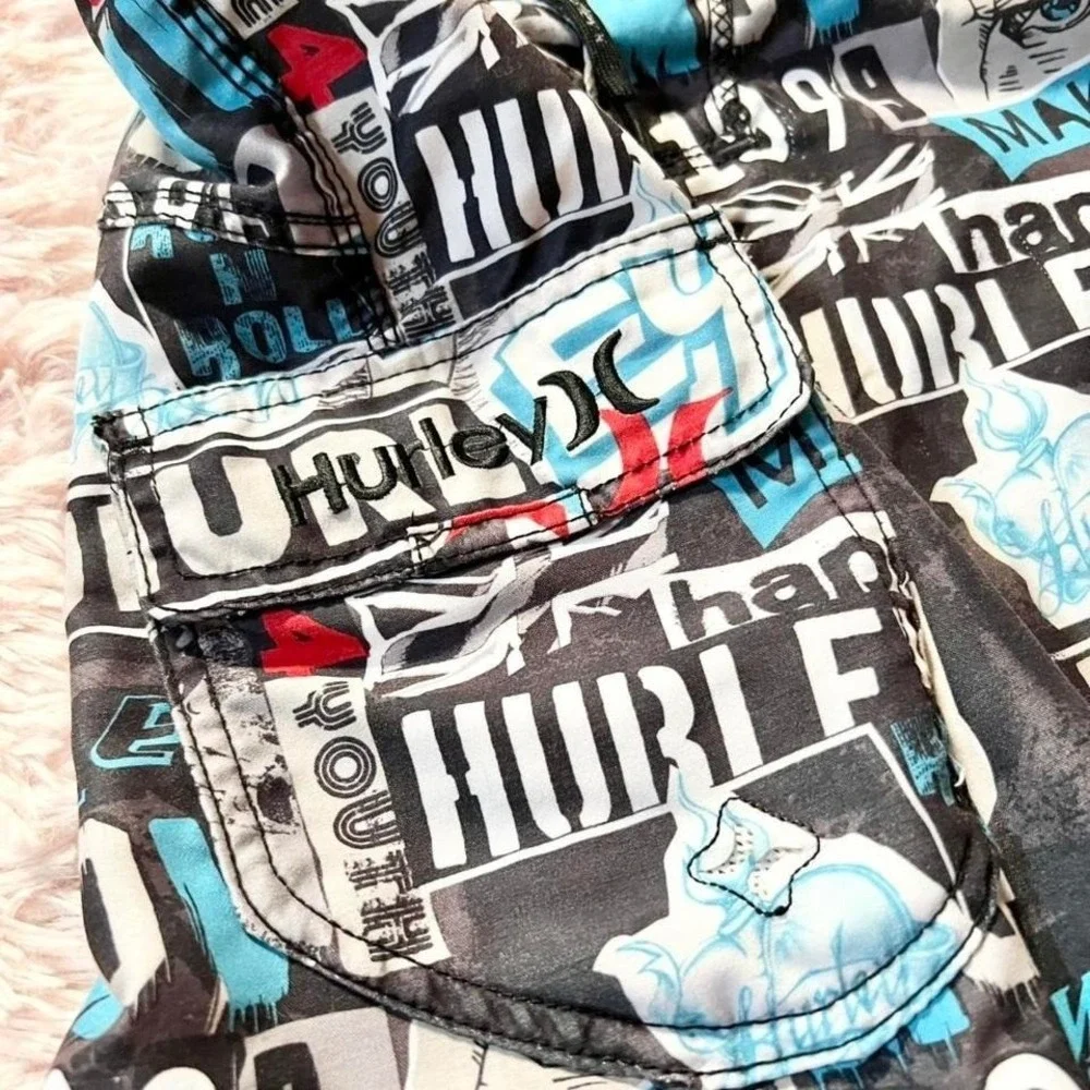 Hurley graffiti graphic