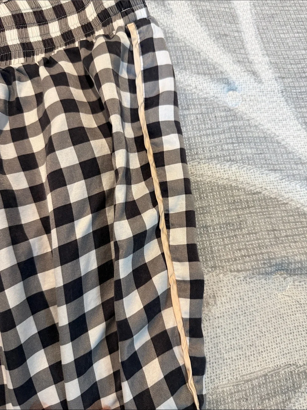 Morgan Lane soft gingham