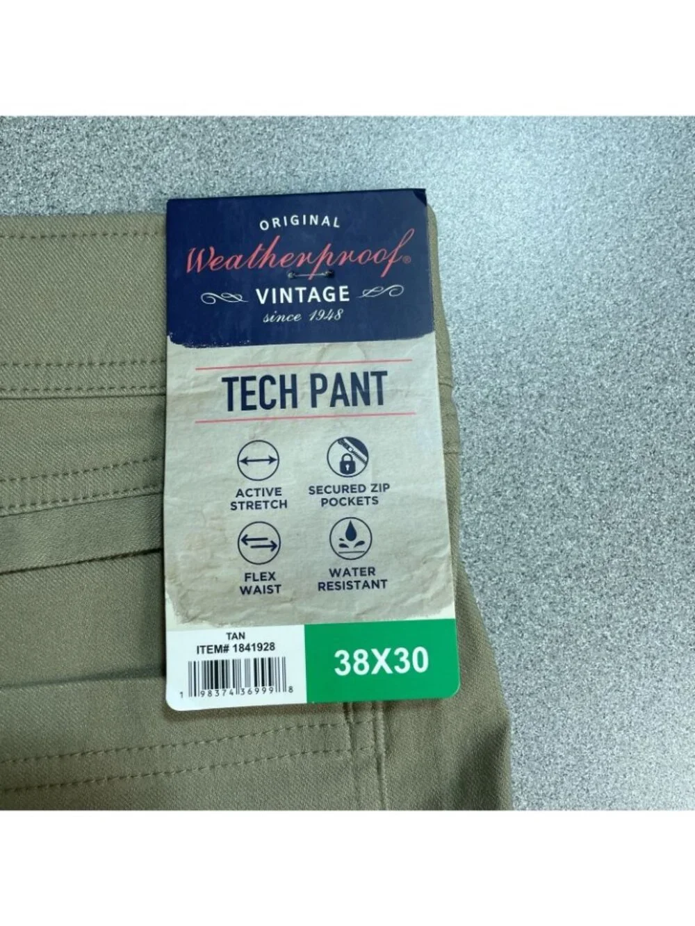 Weatherproof new tag