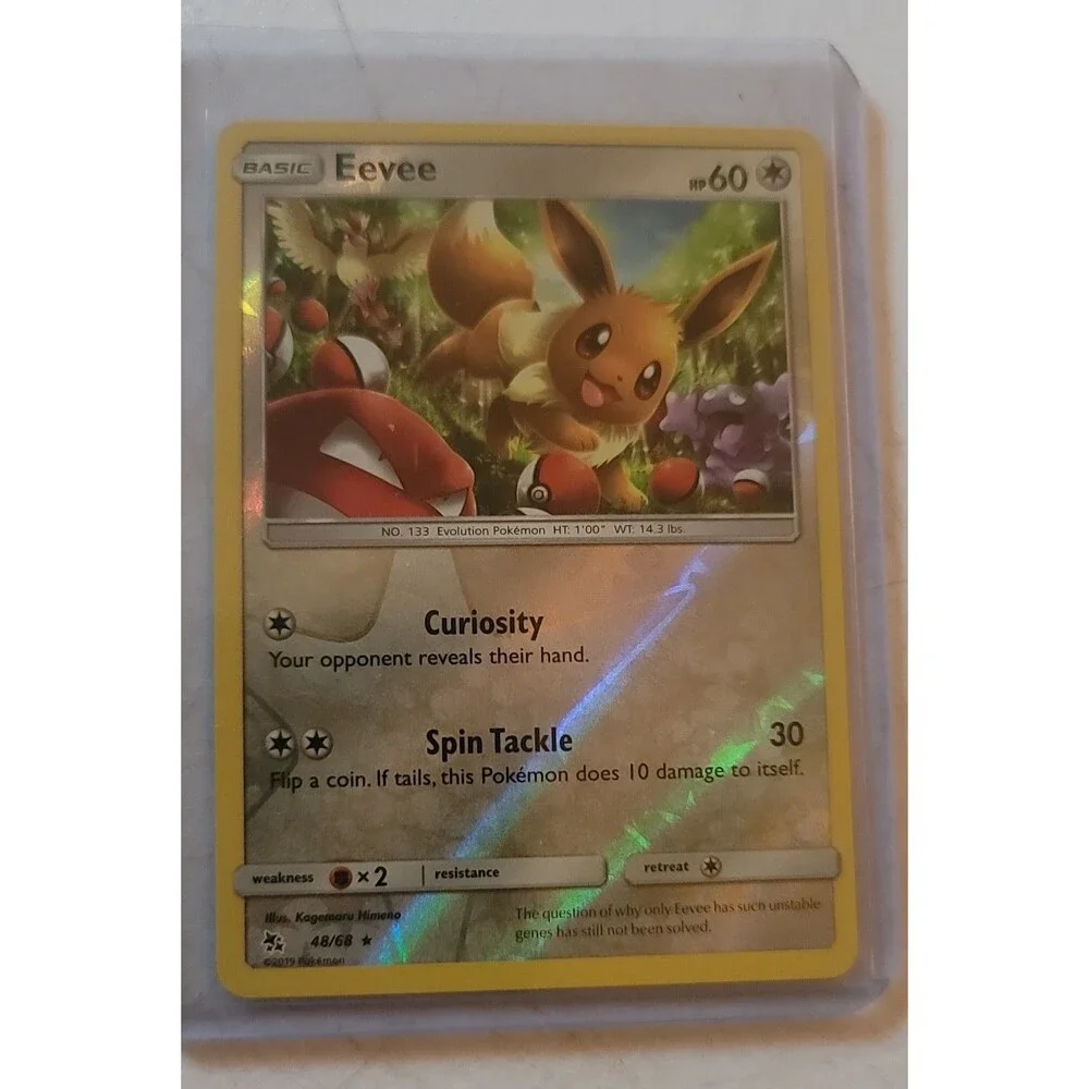 Eevee 48/68 Hidden Fates Reverse Holo