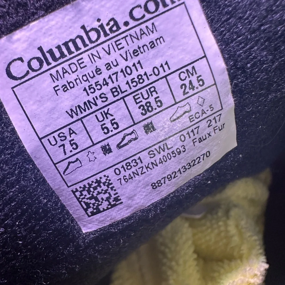 Columbia warm durable