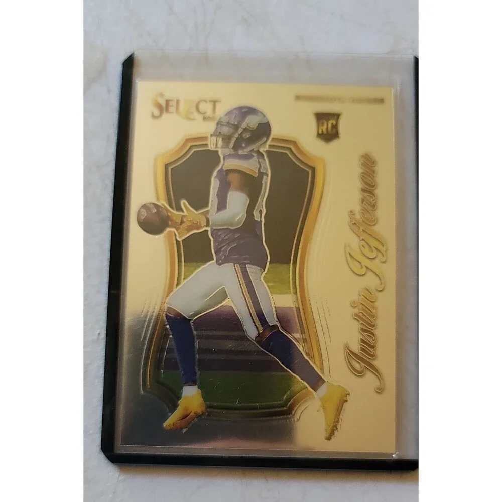 2020 Panini Select - Select Certified Rookies Justin Jefferson #SCR-9 (RC)