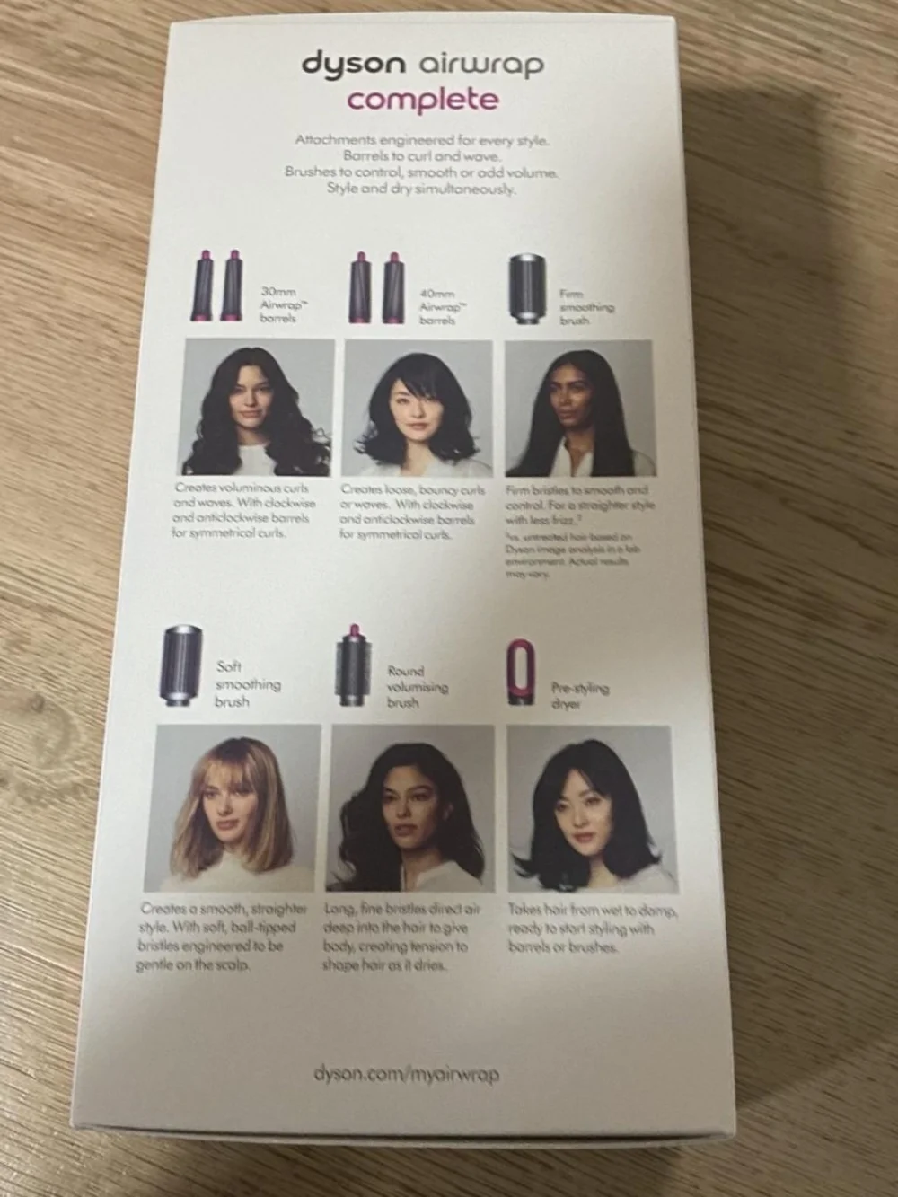 Dyson new** airwrap barrels