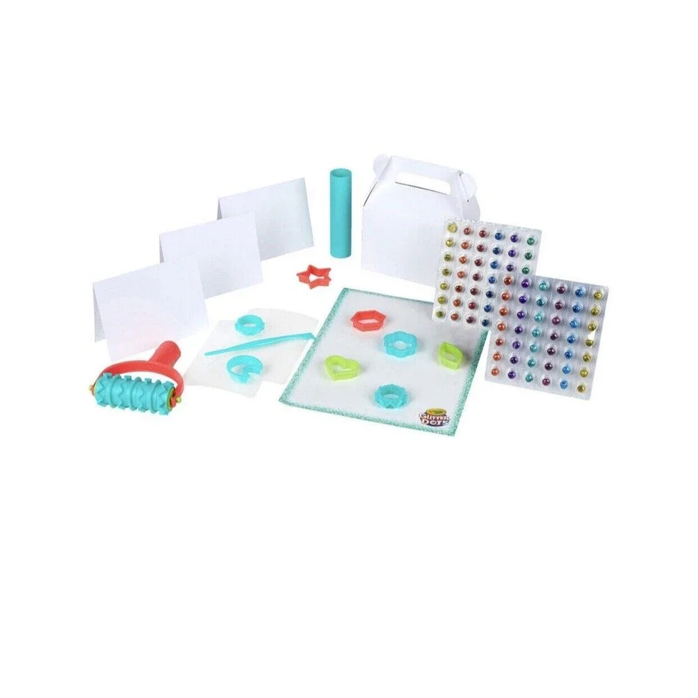 Crayola‎ Glitter Dots Sparkle Station Craft Kit-84 Dots-Age 6+/ NIB