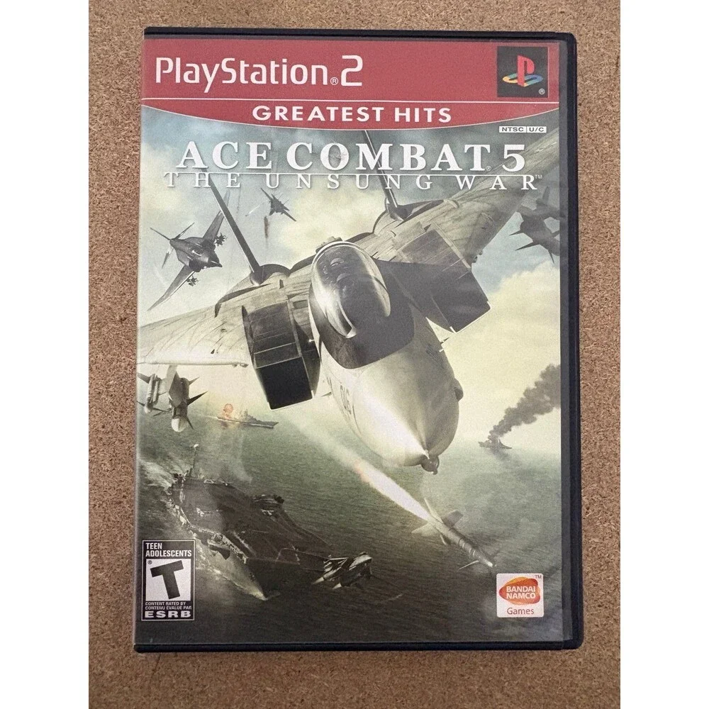 Ace Combat 5 Unsung War CIB Greatest Hits Ps2