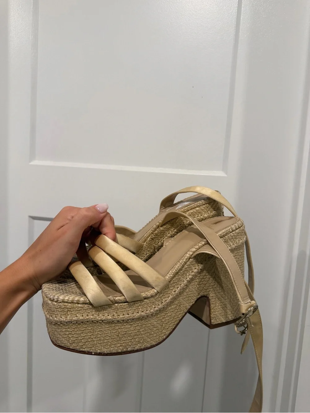 Sam Edelman shimmery gold