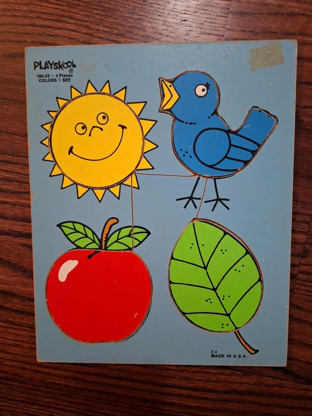 Playskool vintage wood