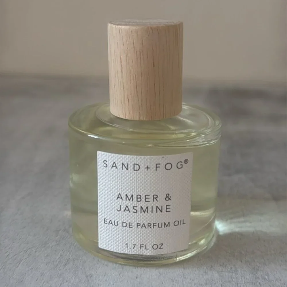 Sand + Fog Amber and Jasmine Rollerball EDP Oil 1.7 Fl. oz/ 50 ml
