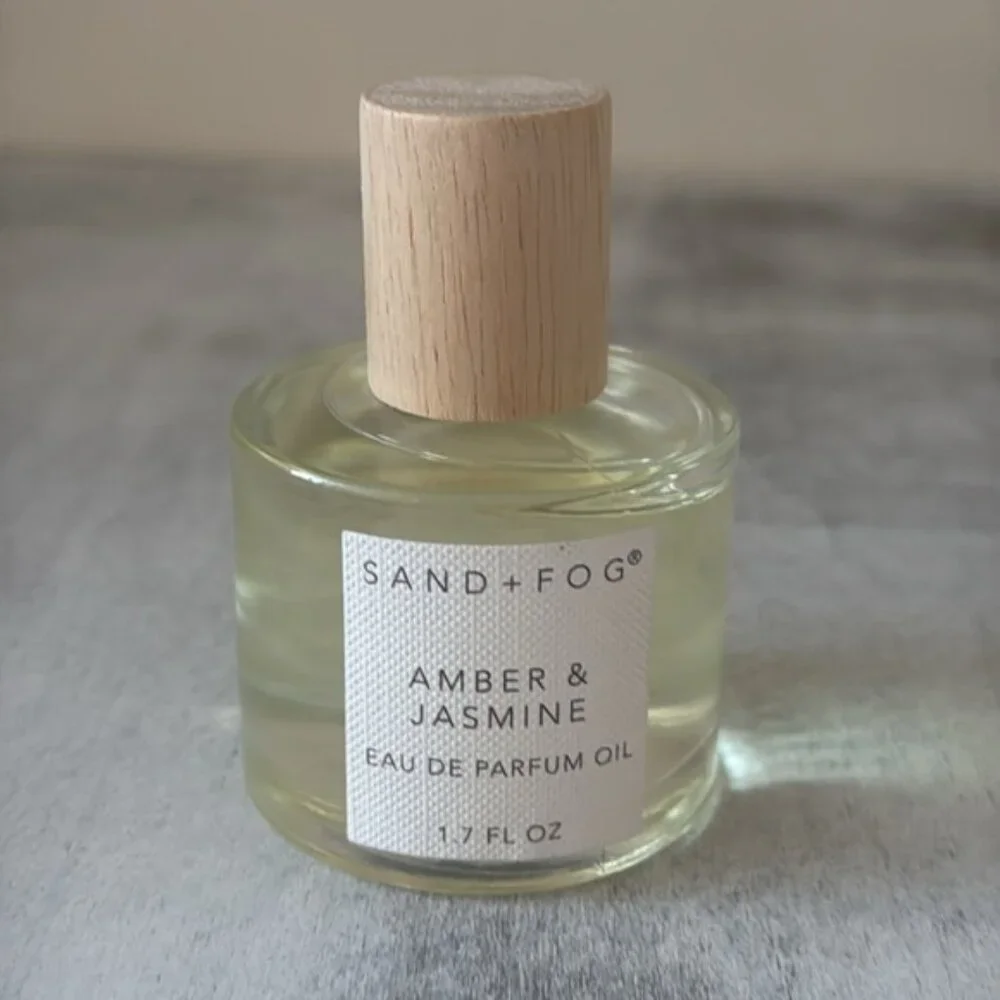 Sand + Fog Amber and Jasmine Rollerball EDP Oil 1.7 Fl. oz/ 50 ml