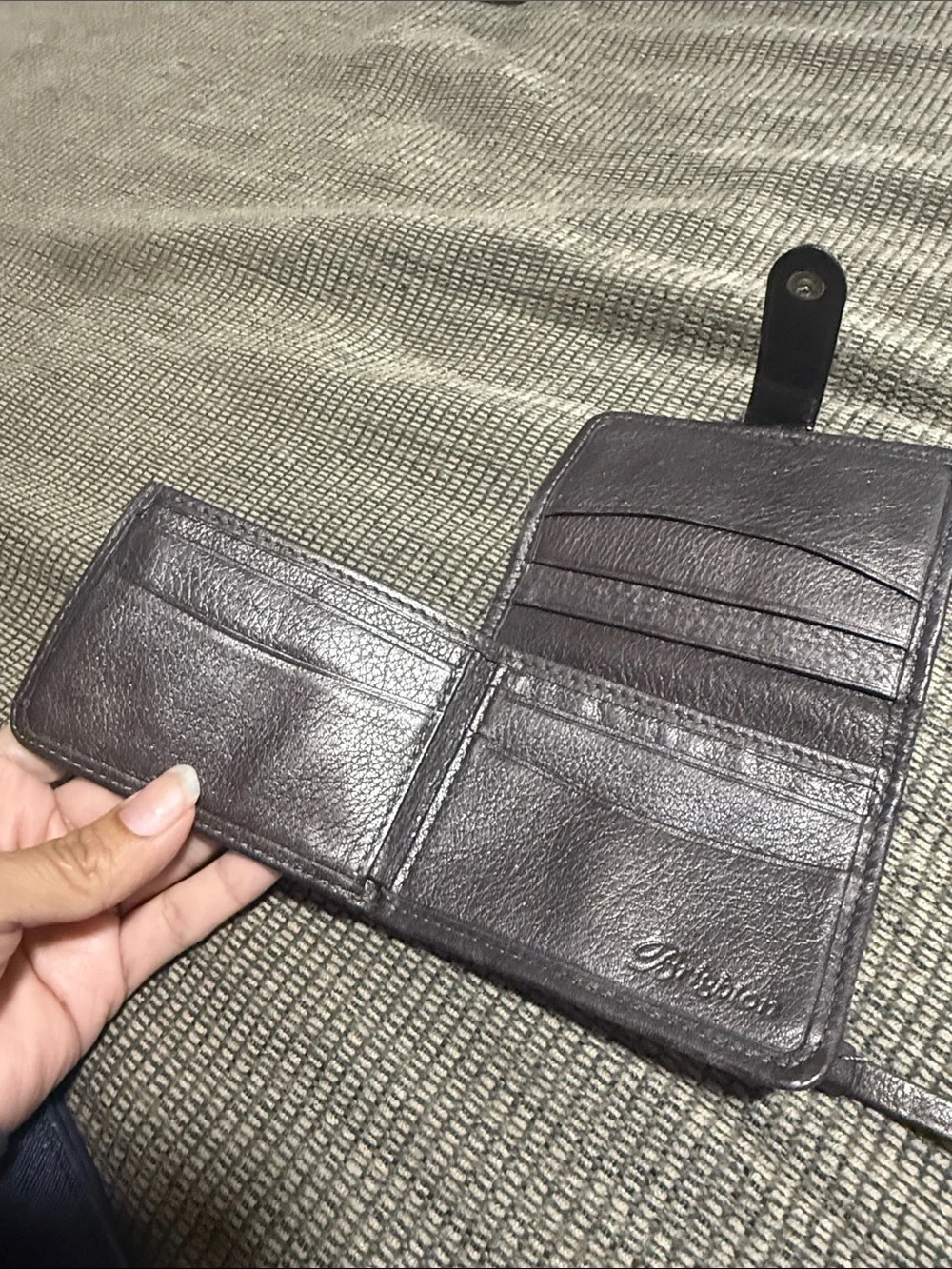 Brighton compact leather