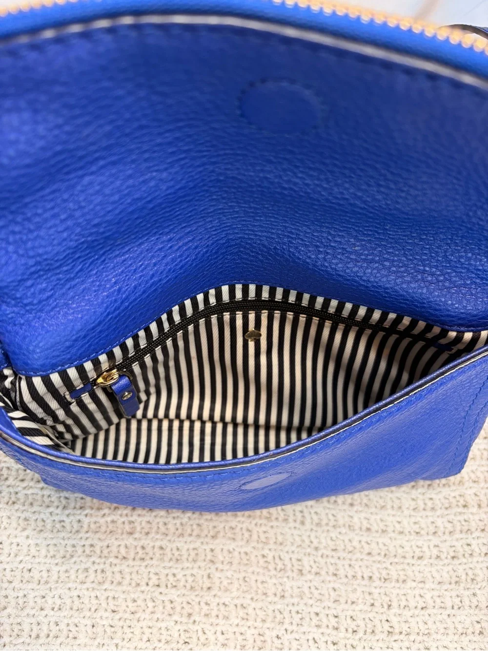 kate spade pebbled leather