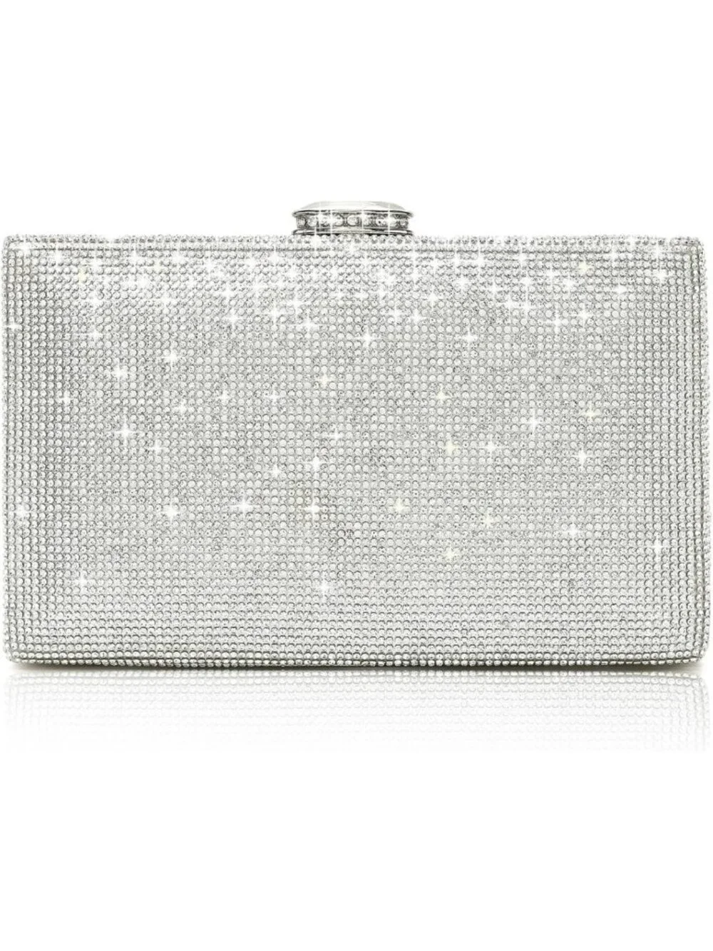 Rhinestone Clutch Purse | Crystal Evening Bag for Weddings, Prom & Parties