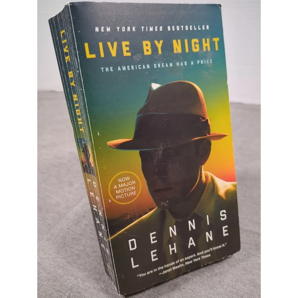 Live By Night Dennis Lehane Joe Coughlin‎ Series Book 2 Wm Morrow Mass Market PB