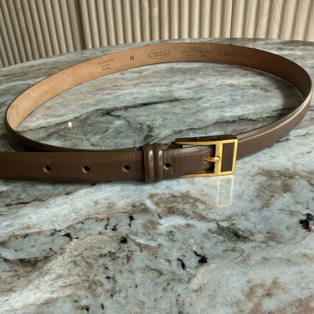 Talbots genuine leather