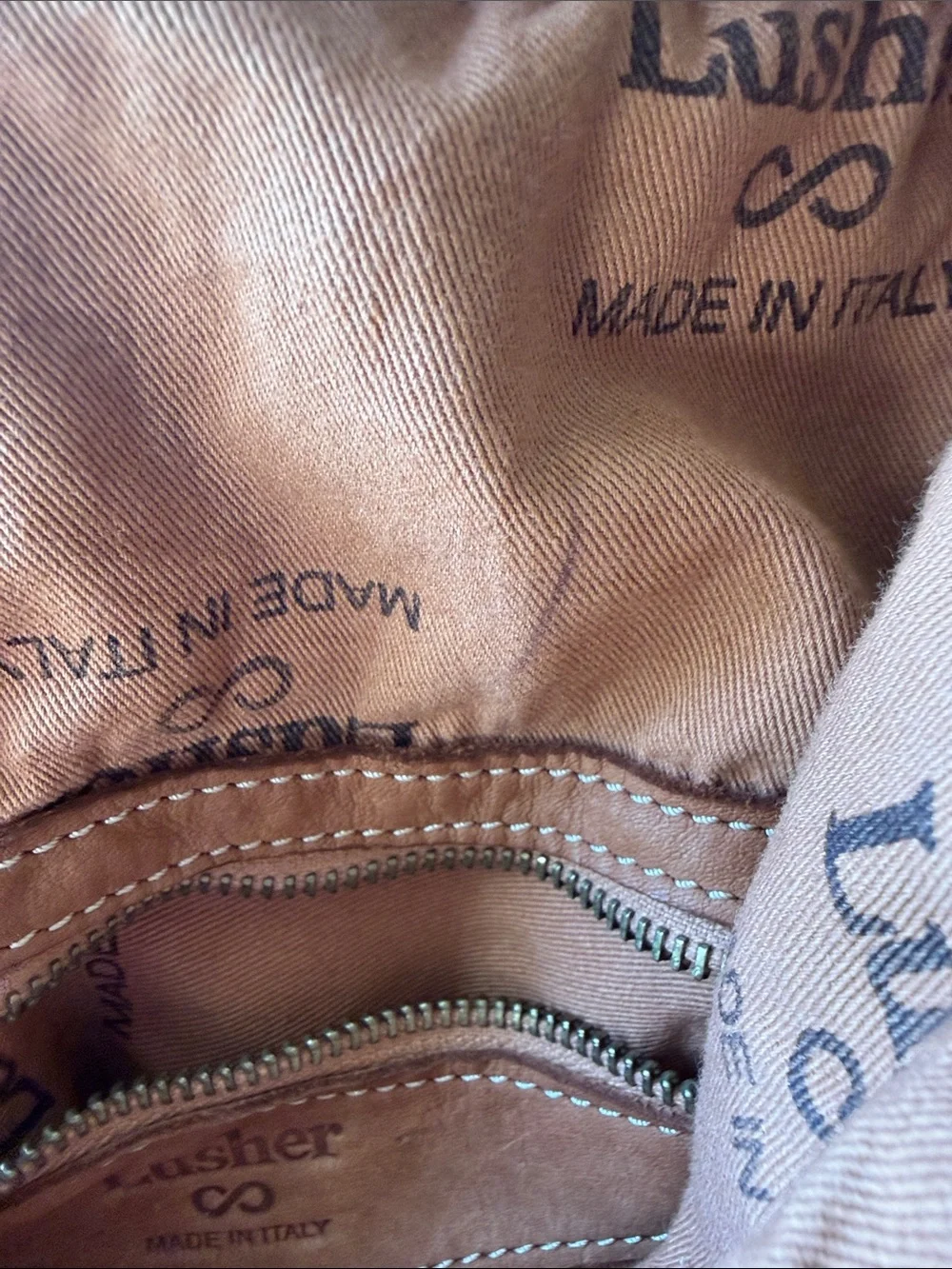 Lusher tan leather