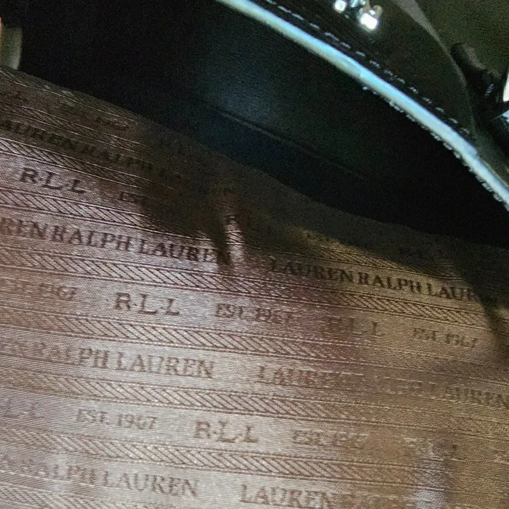Lauren Ralph Lauren leather no window